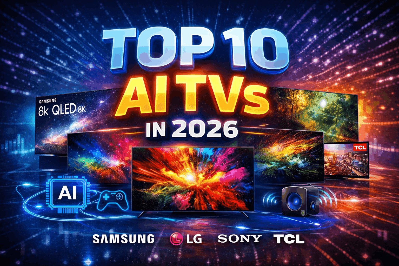 Top 10 Best AI TVs in 2026 – Smart AI Powered TVs with Advanced Features