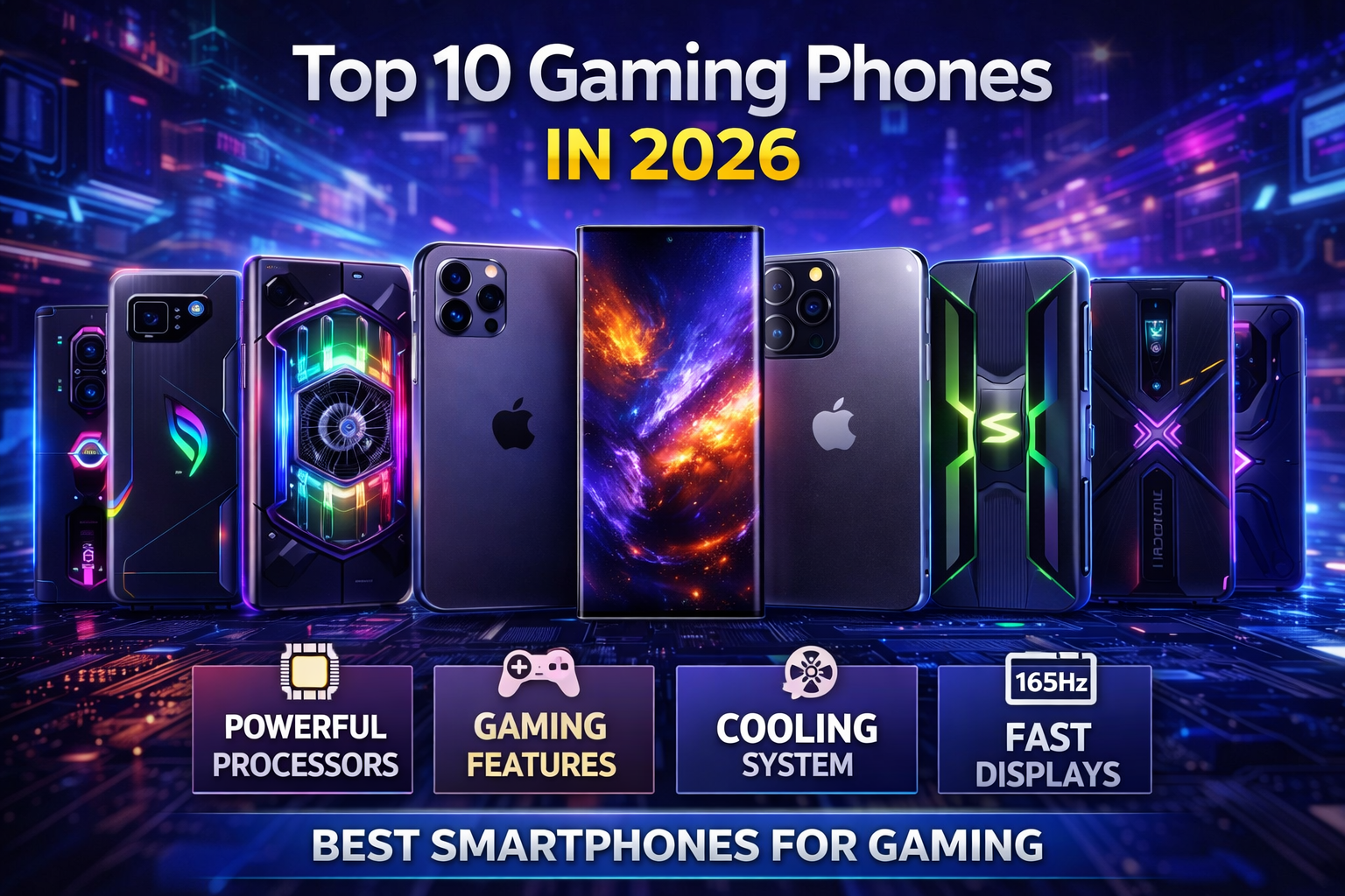 Top 10 Gaming Phones in 2026 – Best Smartphones for Gaming