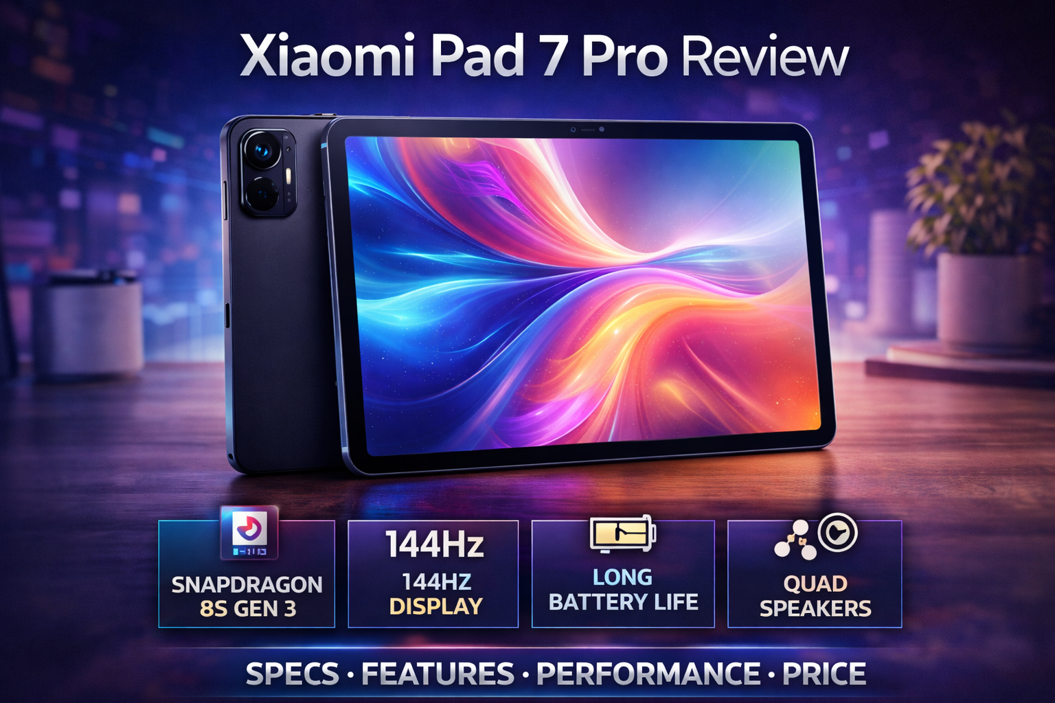 Xiaomi Pad 7 Pro Review – Specs, Features, Performance & Price